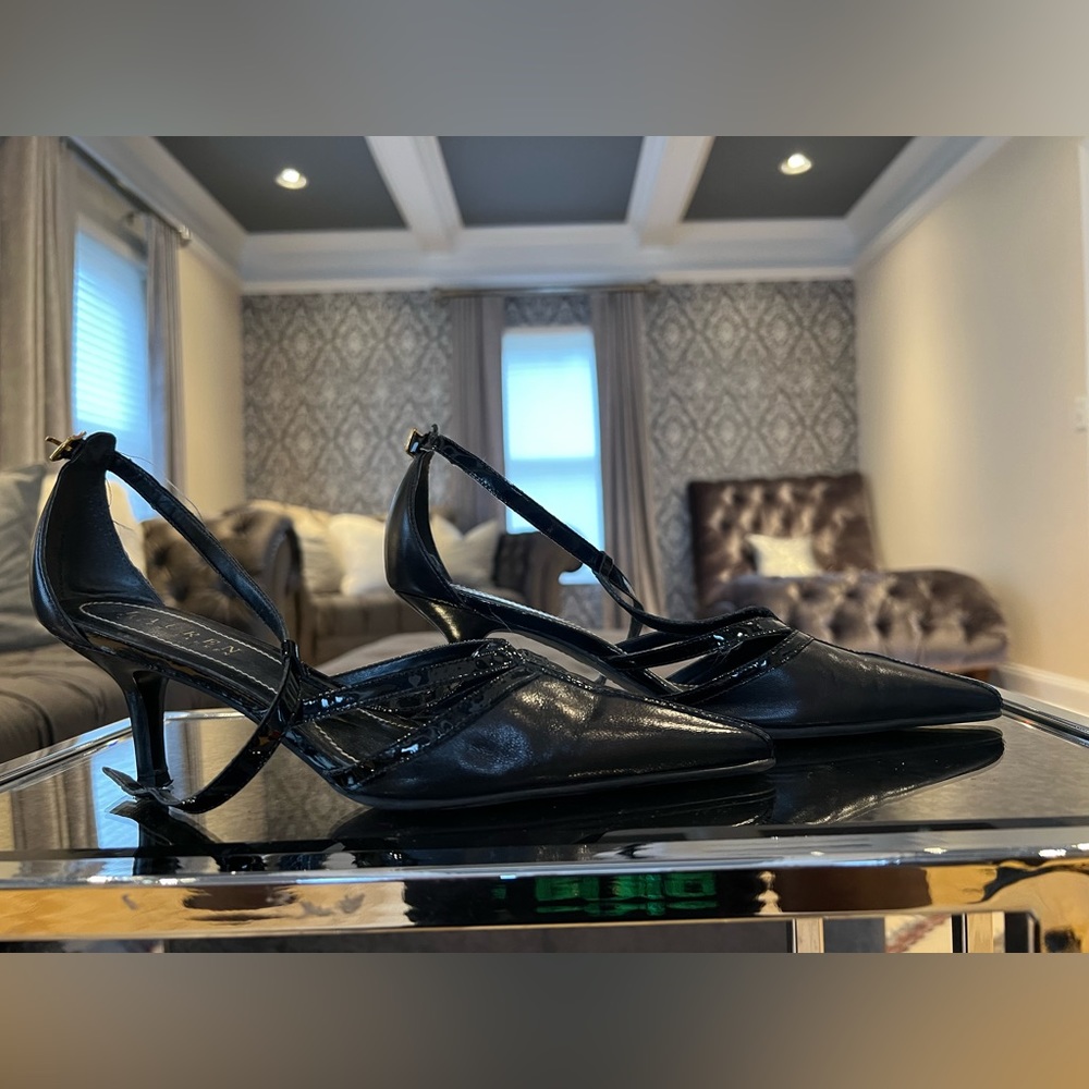 Ralph Lauren kitten heels